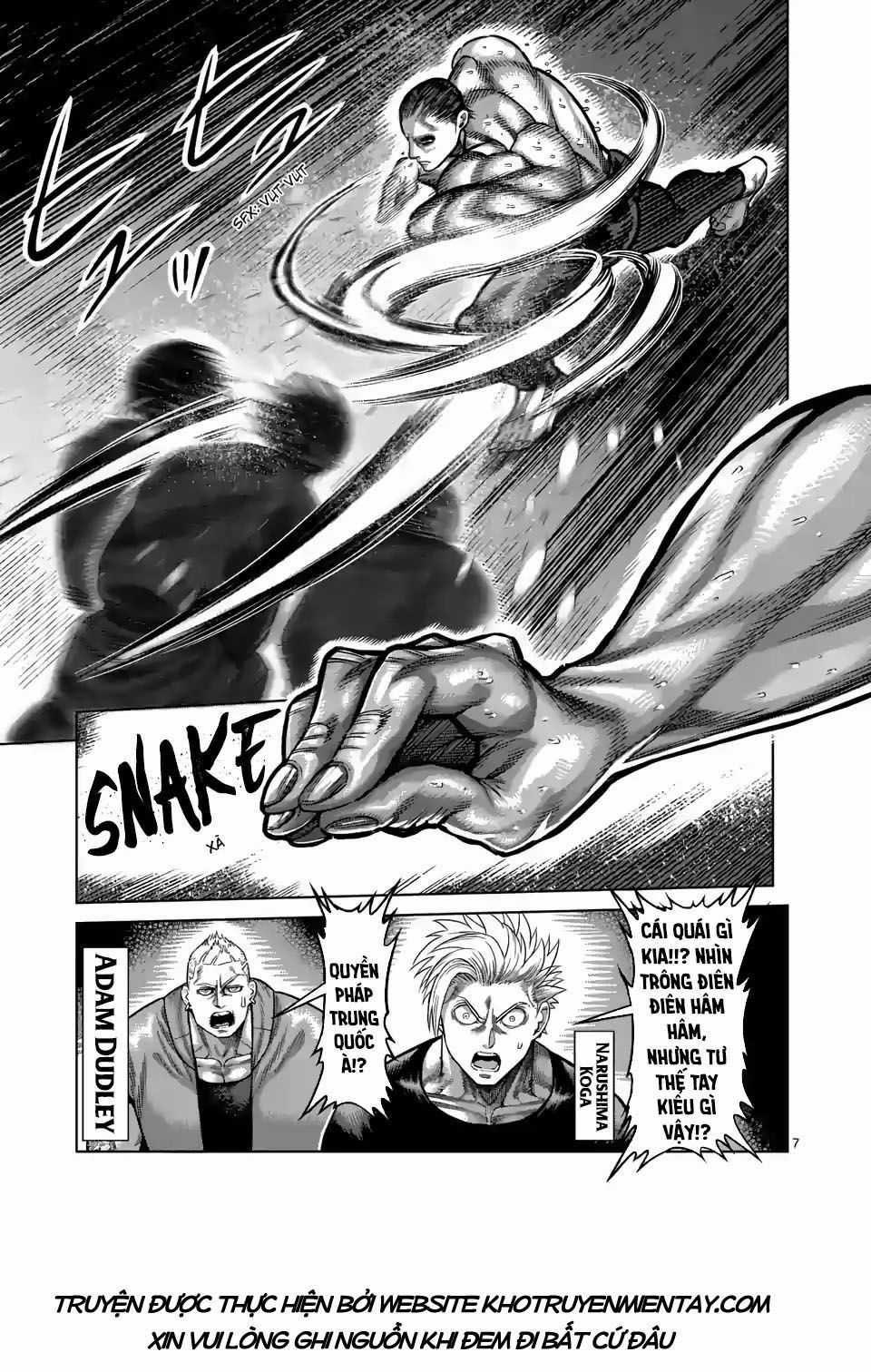 Kengan Ashura Phần 2 Chapter 21 trang 7
