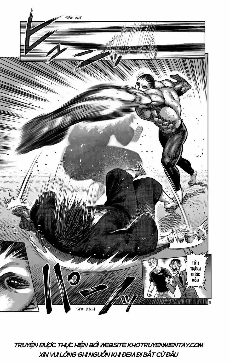 Kengan Ashura Phần 2 Chapter 21 trang 9