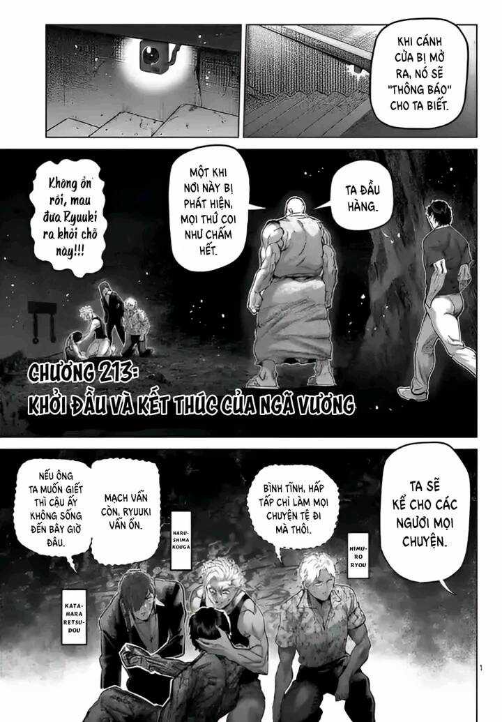Kengan Ashura Phần 2 Chapter 213 trang 1