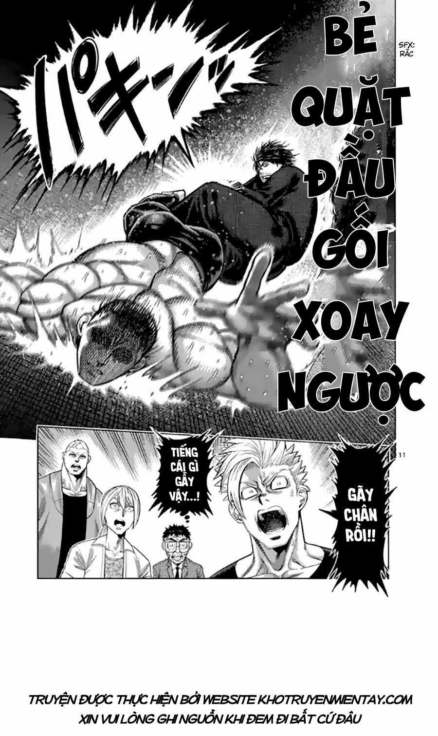 Kengan Ashura Phần 2 Chapter 22 trang 11