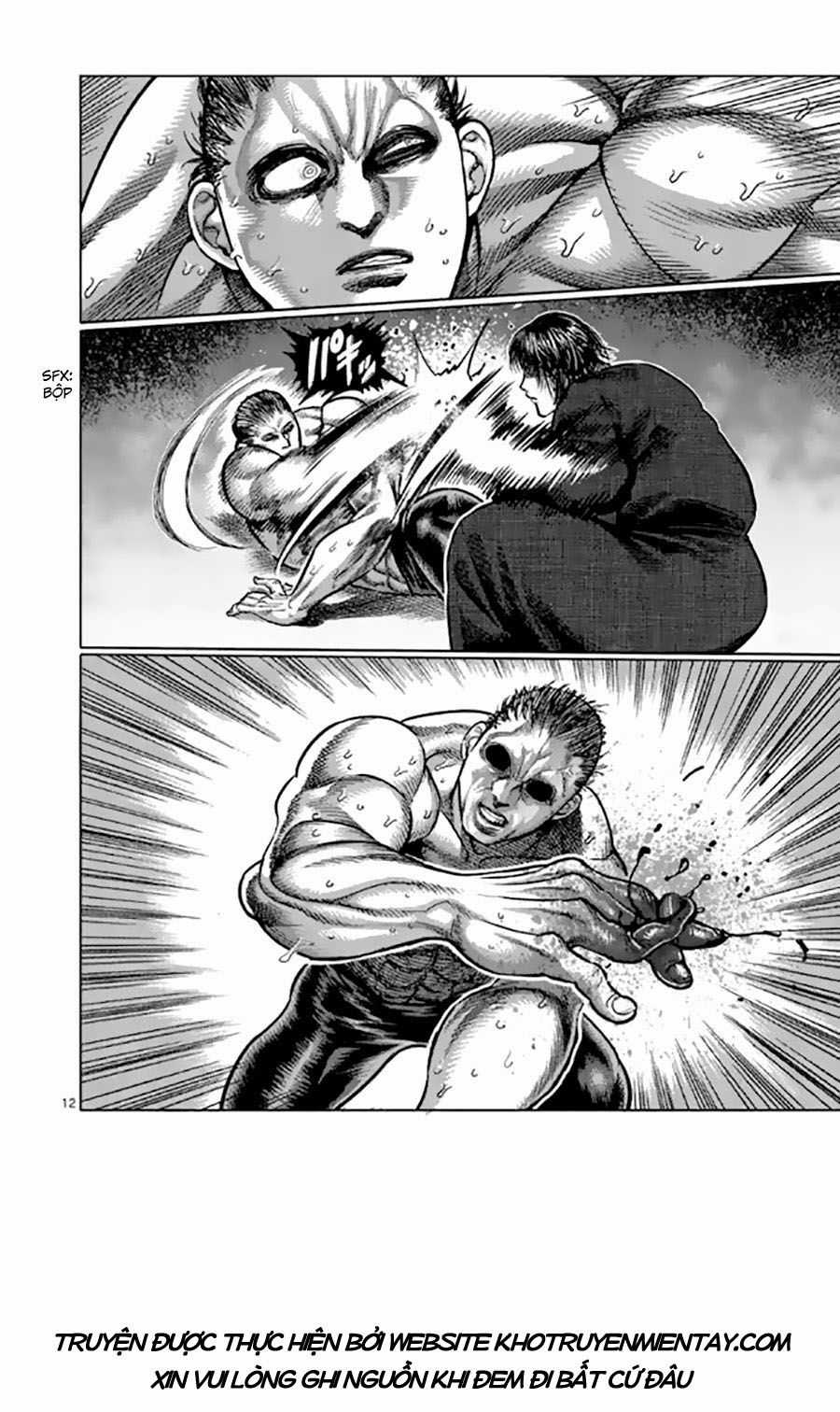 Kengan Ashura Phần 2 Chapter 22 trang 12