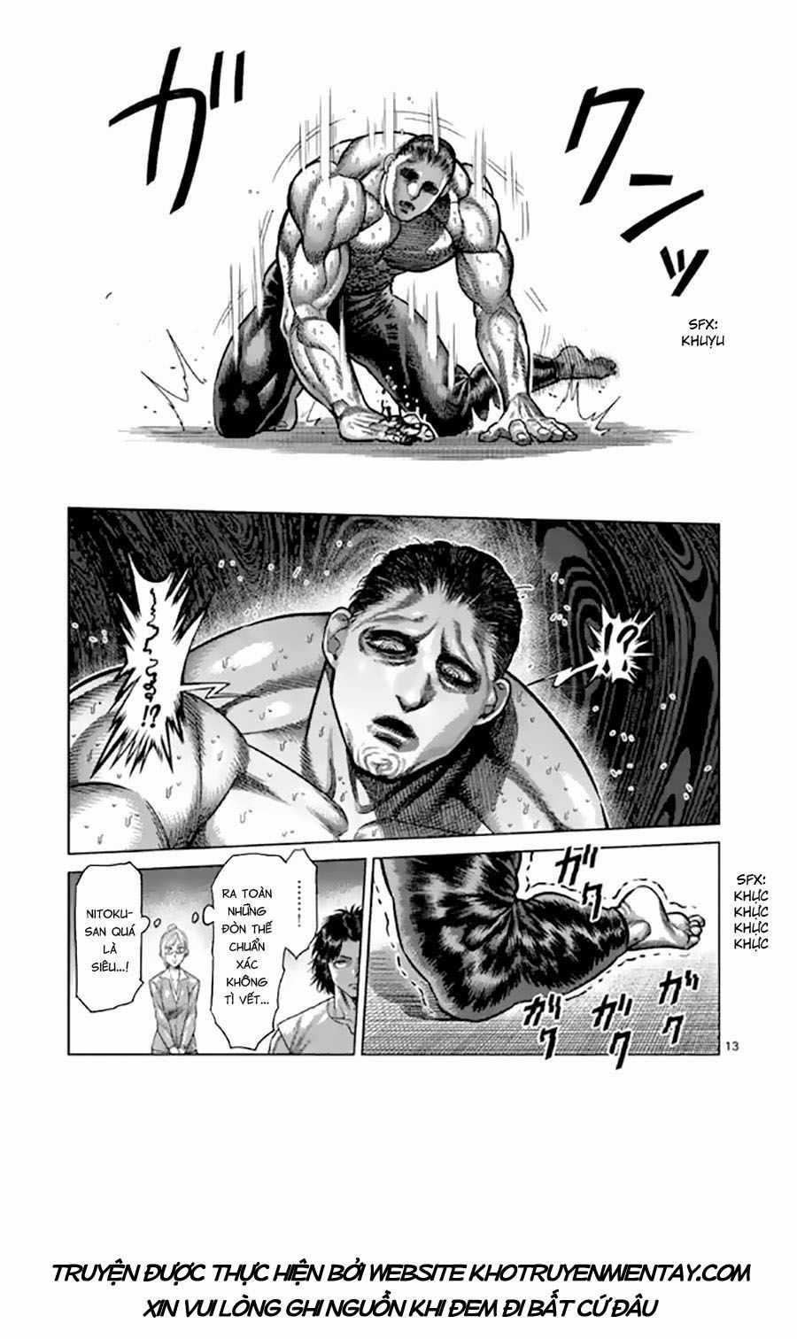 Kengan Ashura Phần 2 Chapter 22 trang 13