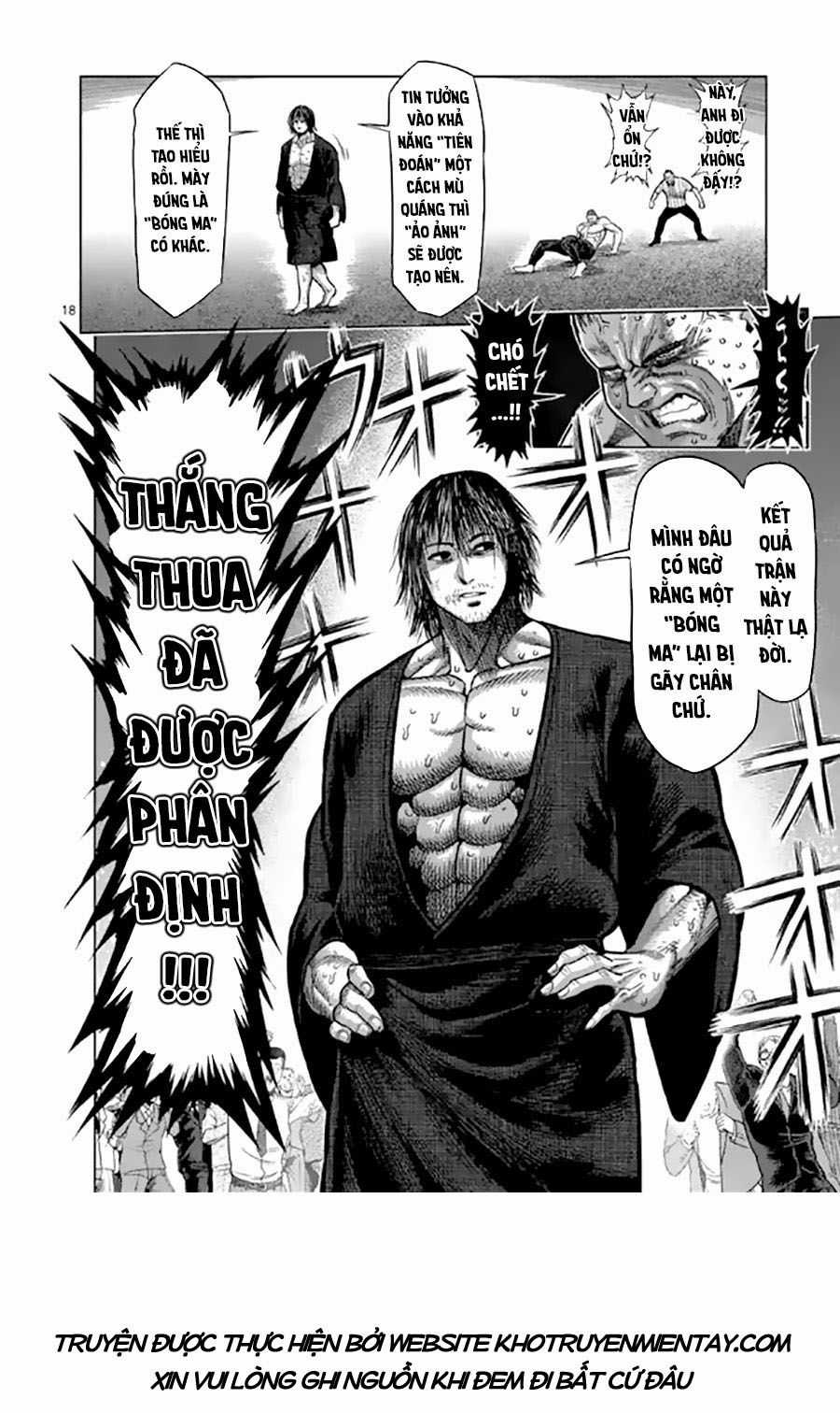 Kengan Ashura Phần 2 Chapter 22 trang 18