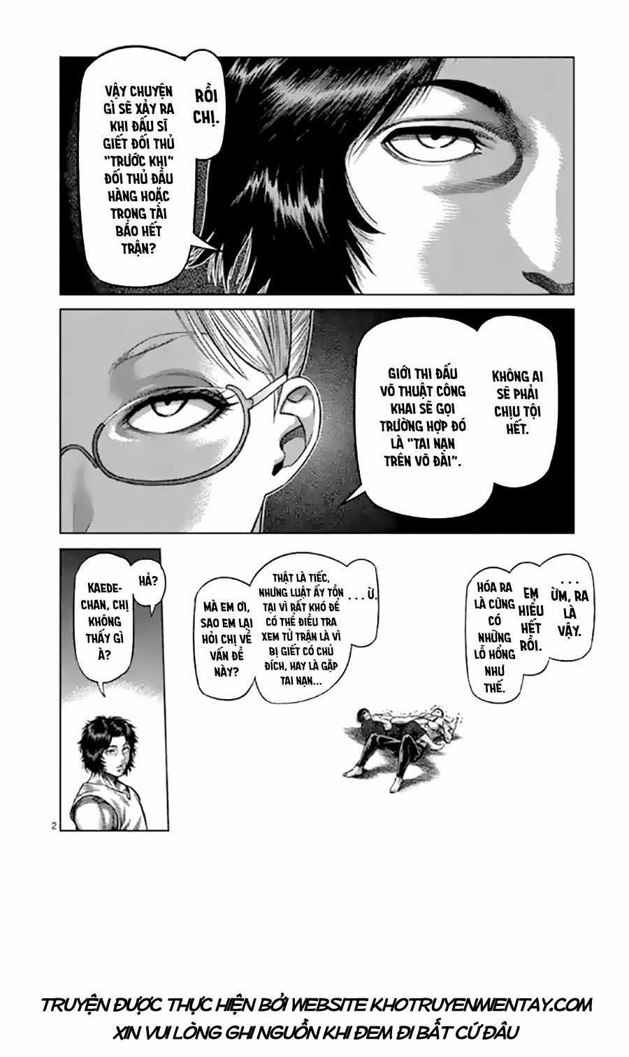 Kengan Ashura Phần 2 Chapter 22 trang 2