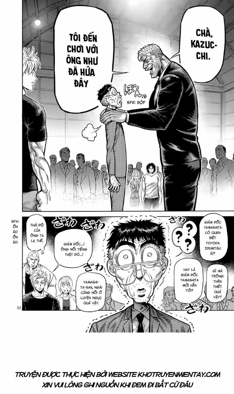 Kengan Ashura Phần 2 Chapter 22 trang 22