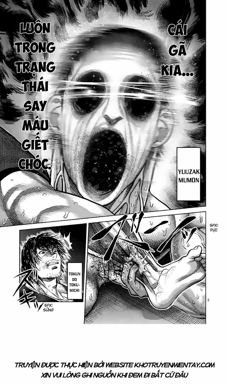 Kengan Ashura Phần 2 Chapter 22 trang 3