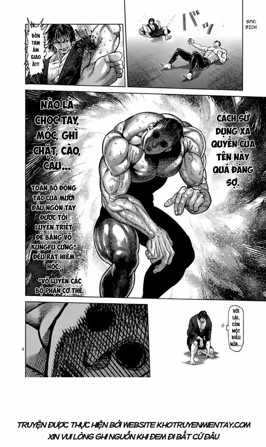 Kengan Ashura Phần 2 Chapter 22 trang 4