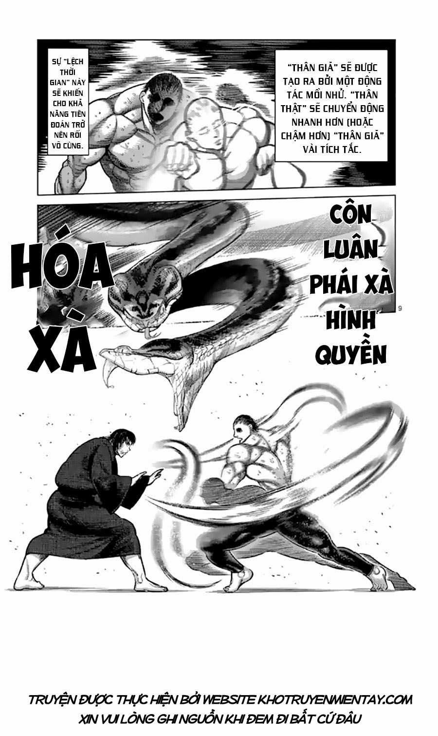 Kengan Ashura Phần 2 Chapter 22 trang 9