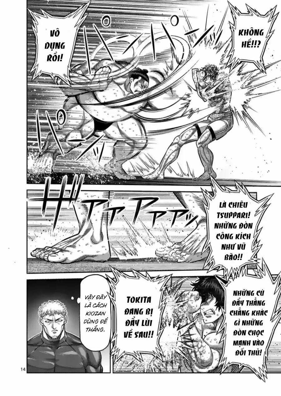 Kengan Ashura Phần 2 Chapter 222 trang 14