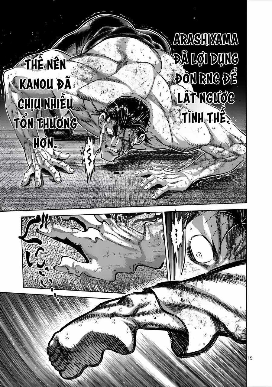 Kengan Ashura Phần 2 Chapter 226 trang 15
