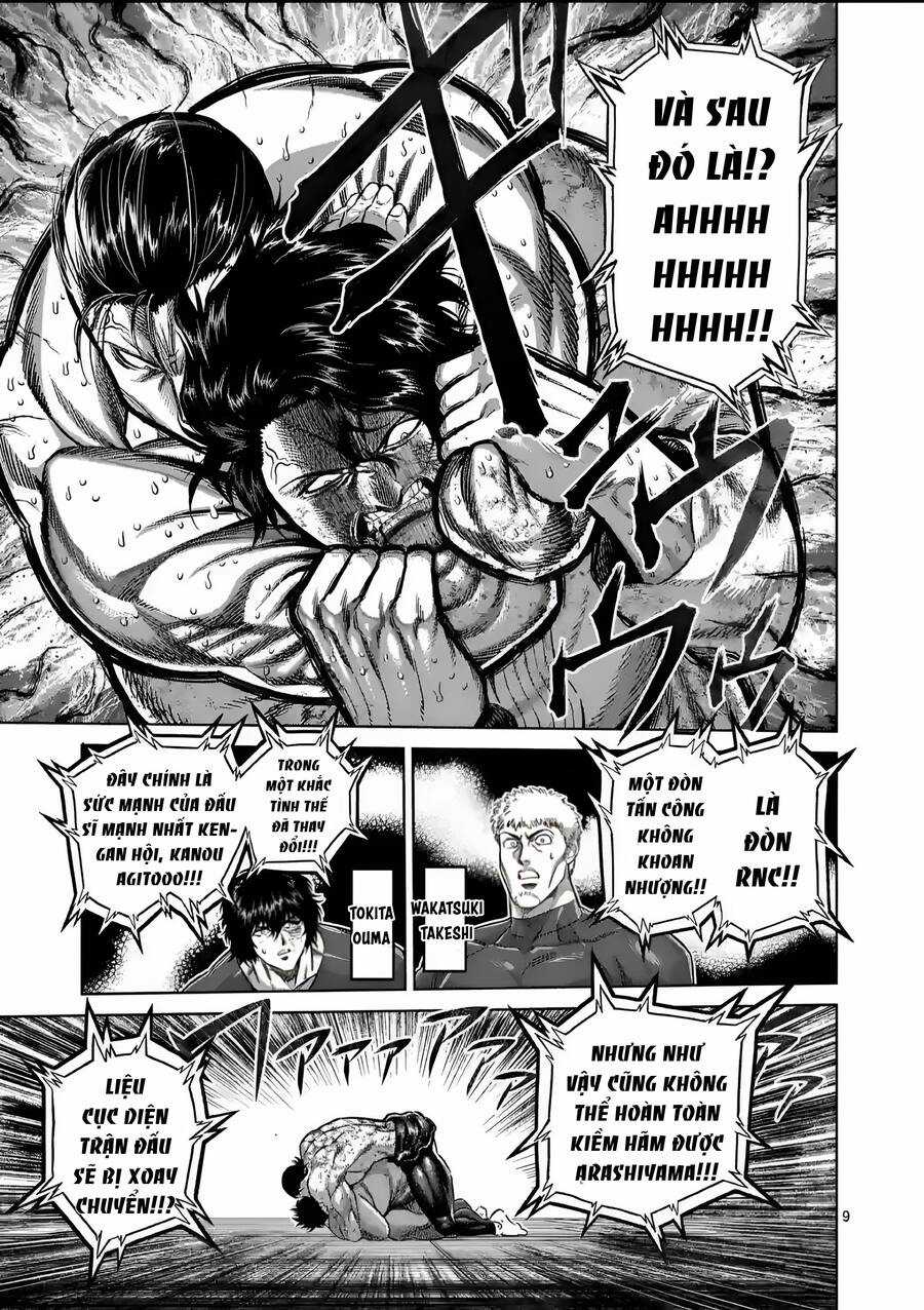 Kengan Ashura Phần 2 Chapter 226 trang 9