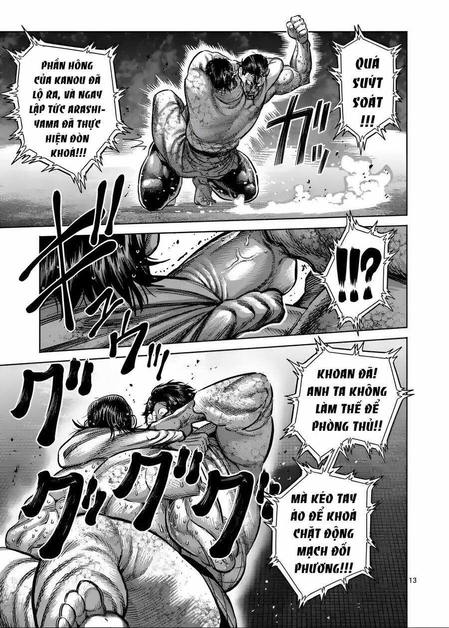 Kengan Ashura Phần 2 Chapter 227 trang 13
