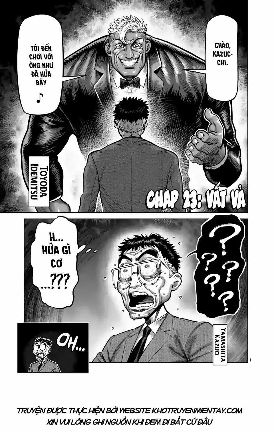 Kengan Ashura Phần 2 Chapter 23 trang 1