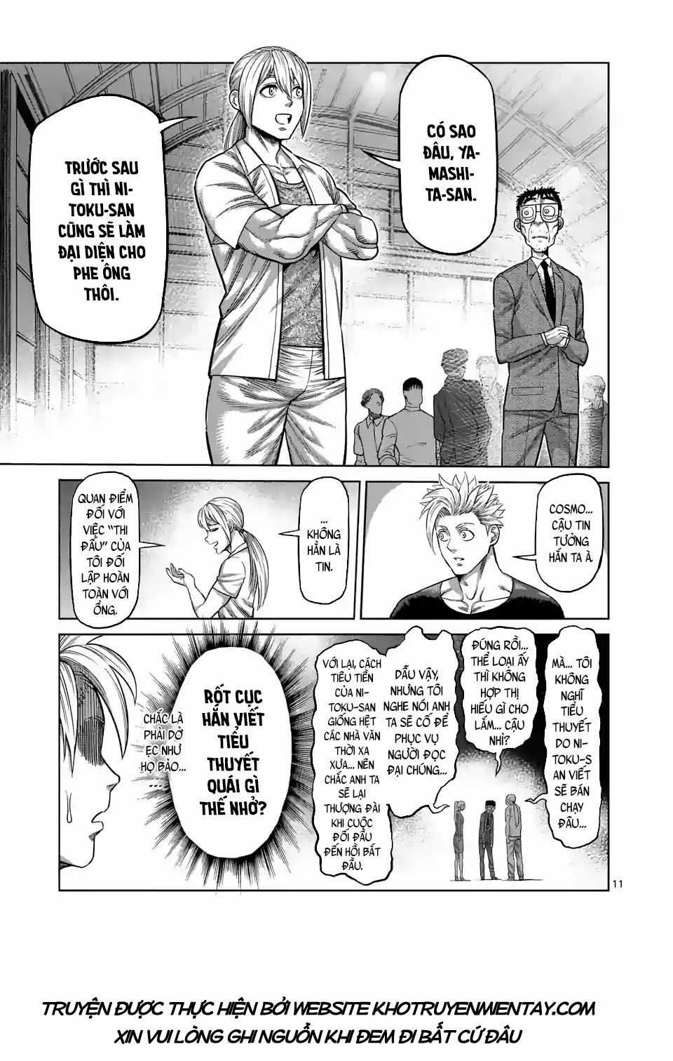 Kengan Ashura Phần 2 Chapter 23 trang 11