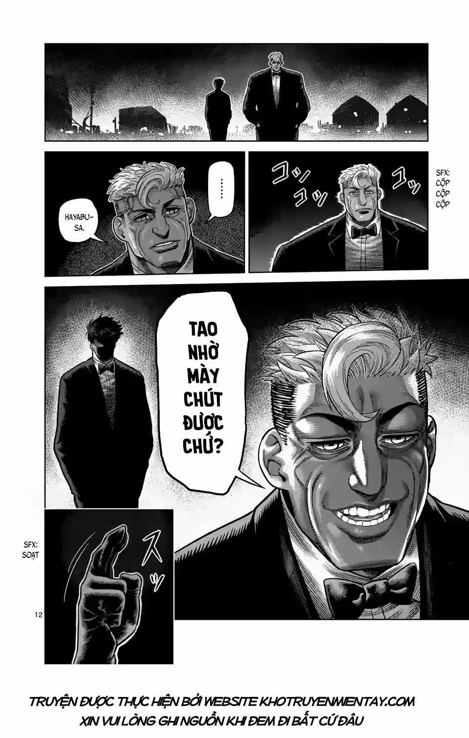 Kengan Ashura Phần 2 Chapter 23 trang 12