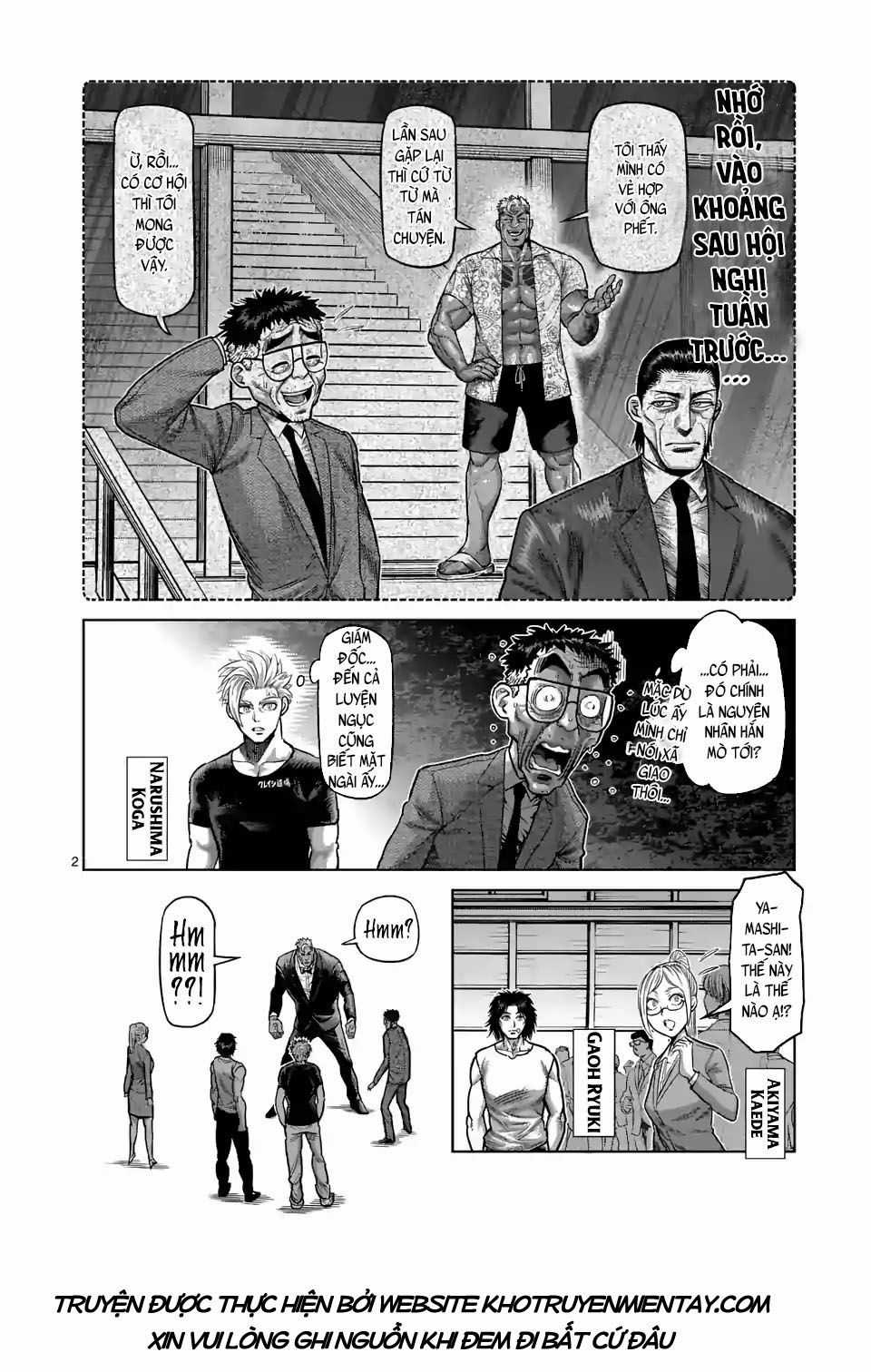 Kengan Ashura Phần 2 Chapter 23 trang 2