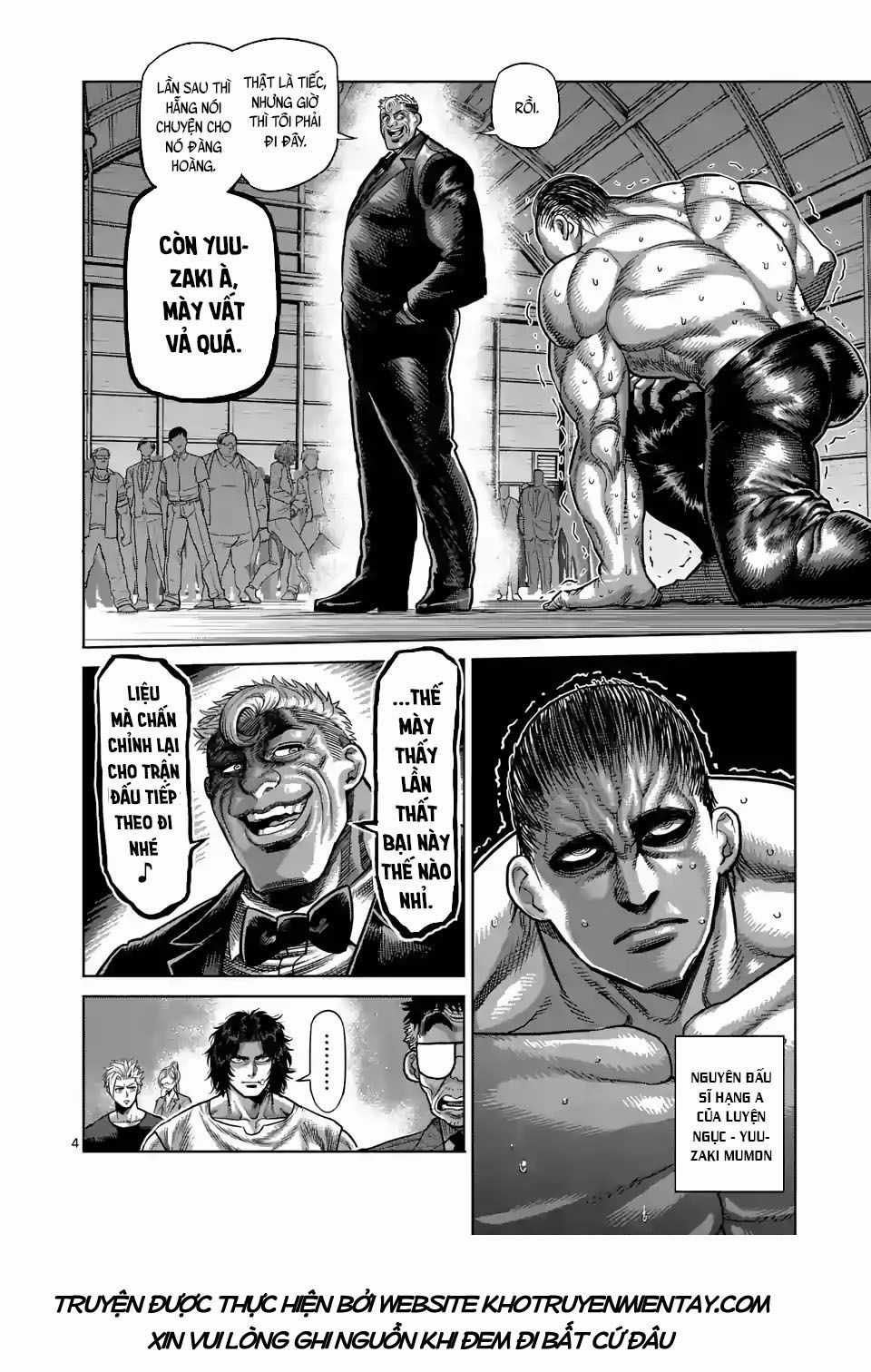 Kengan Ashura Phần 2 Chapter 23 trang 4