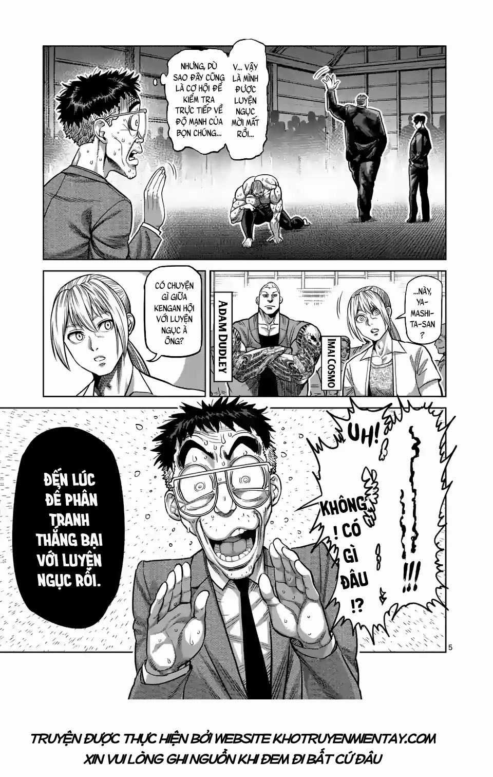 Kengan Ashura Phần 2 Chapter 23 trang 5