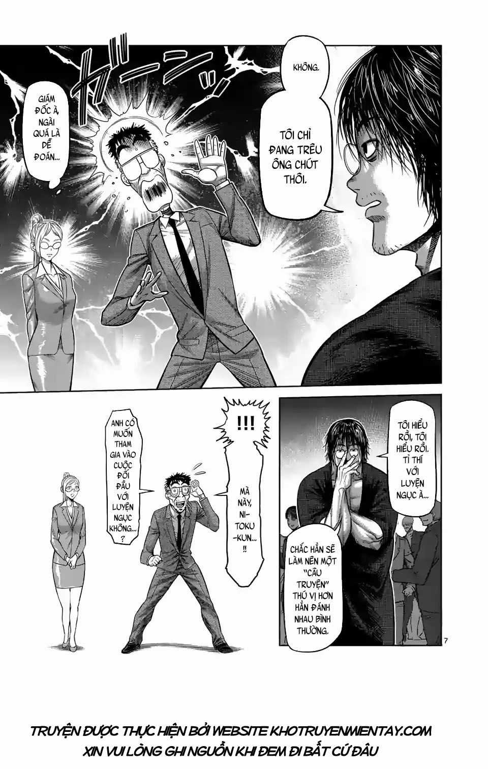 Kengan Ashura Phần 2 Chapter 23 trang 7