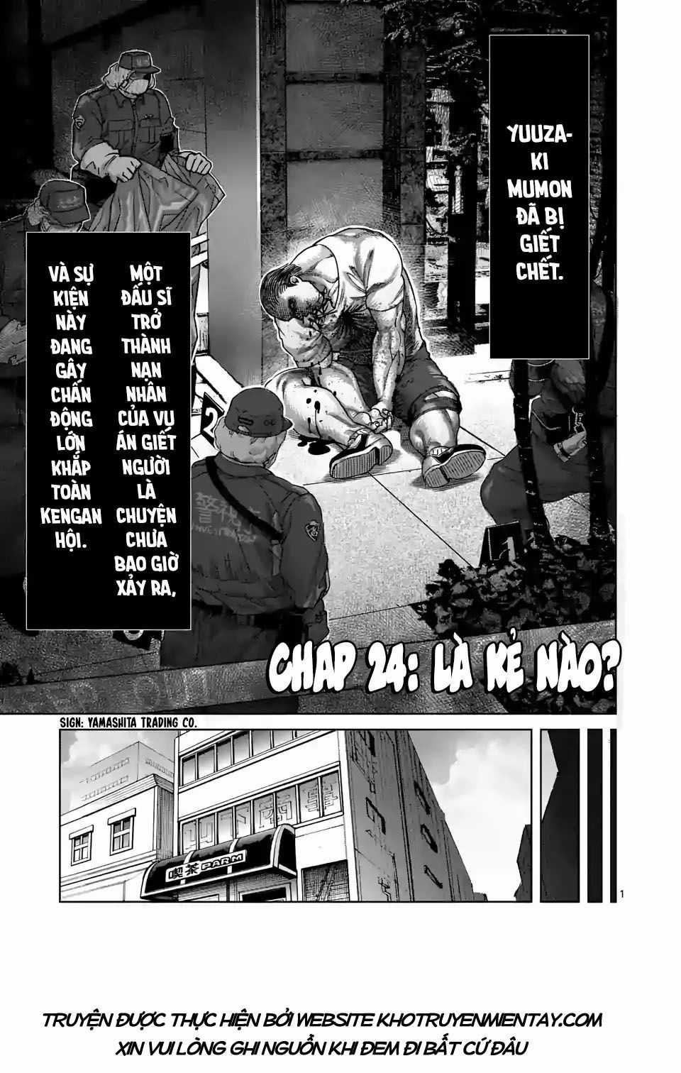 Kengan Ashura Phần 2 Chapter 24 trang 1