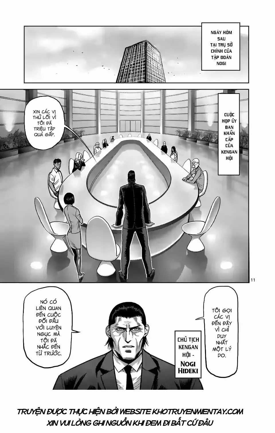 Kengan Ashura Phần 2 Chapter 24 trang 11