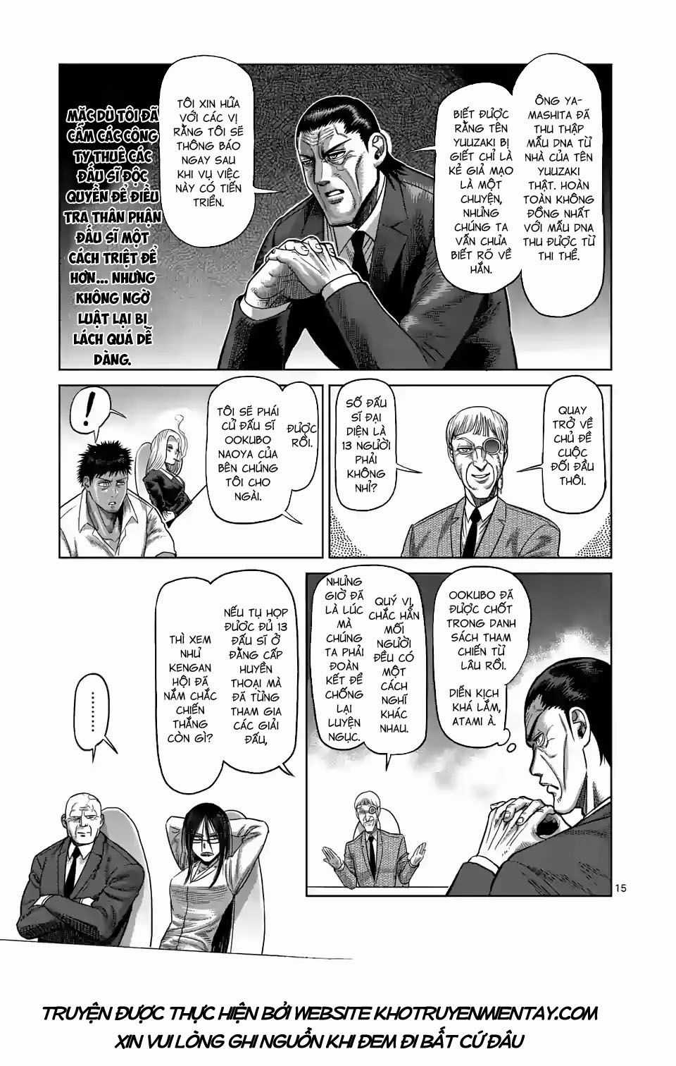 Kengan Ashura Phần 2 Chapter 24 trang 15