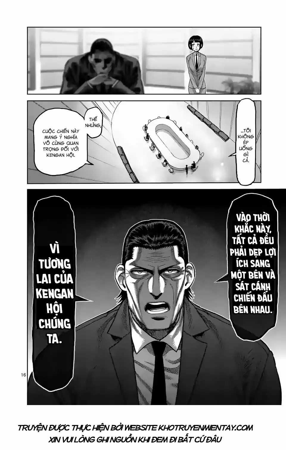 Kengan Ashura Phần 2 Chapter 24 trang 16
