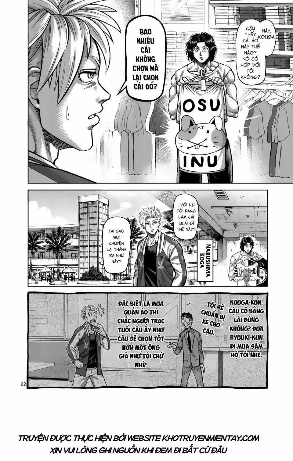 Kengan Ashura Phần 2 Chapter 24 trang 22