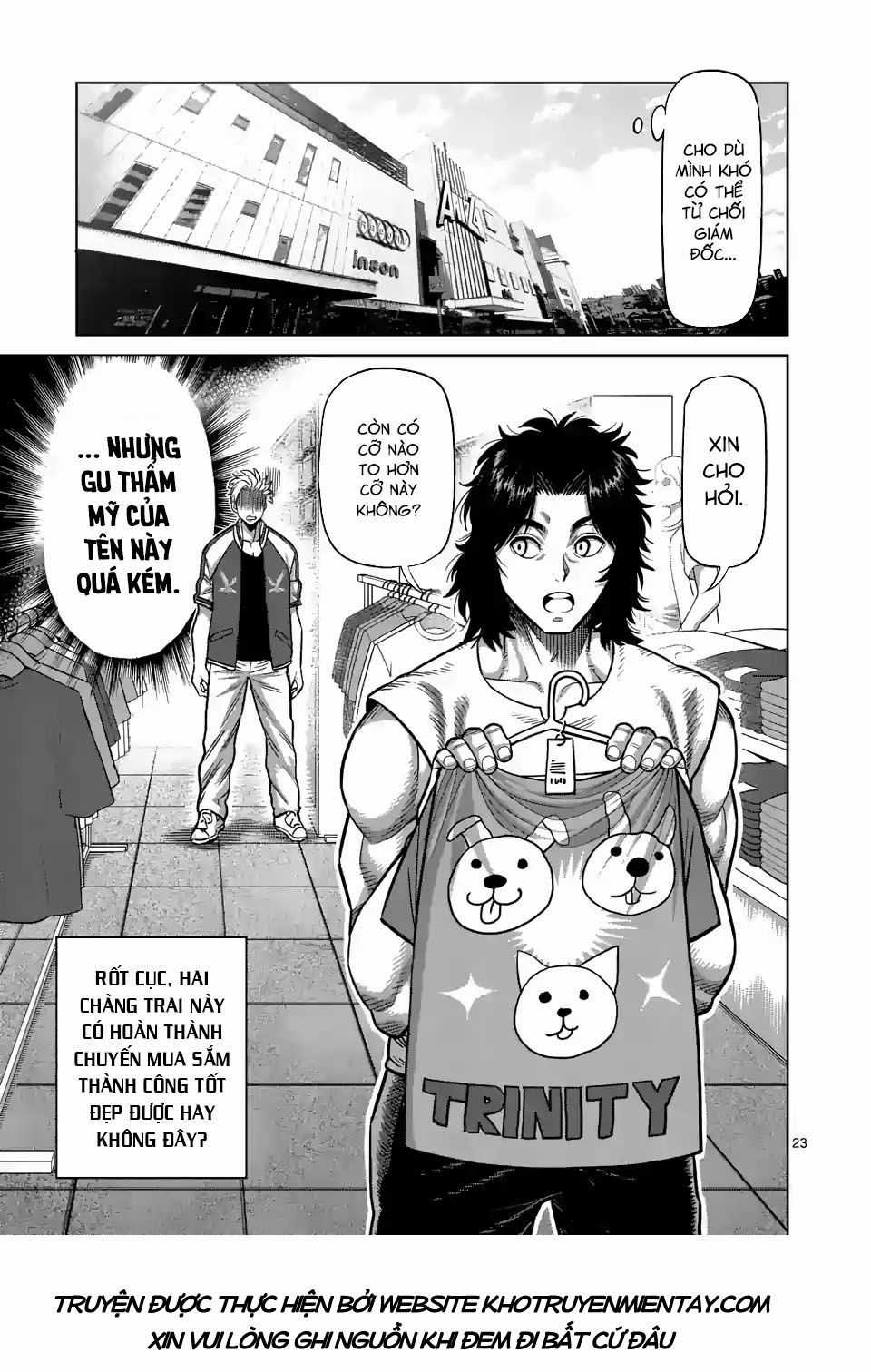 Kengan Ashura Phần 2 Chapter 24 trang 23