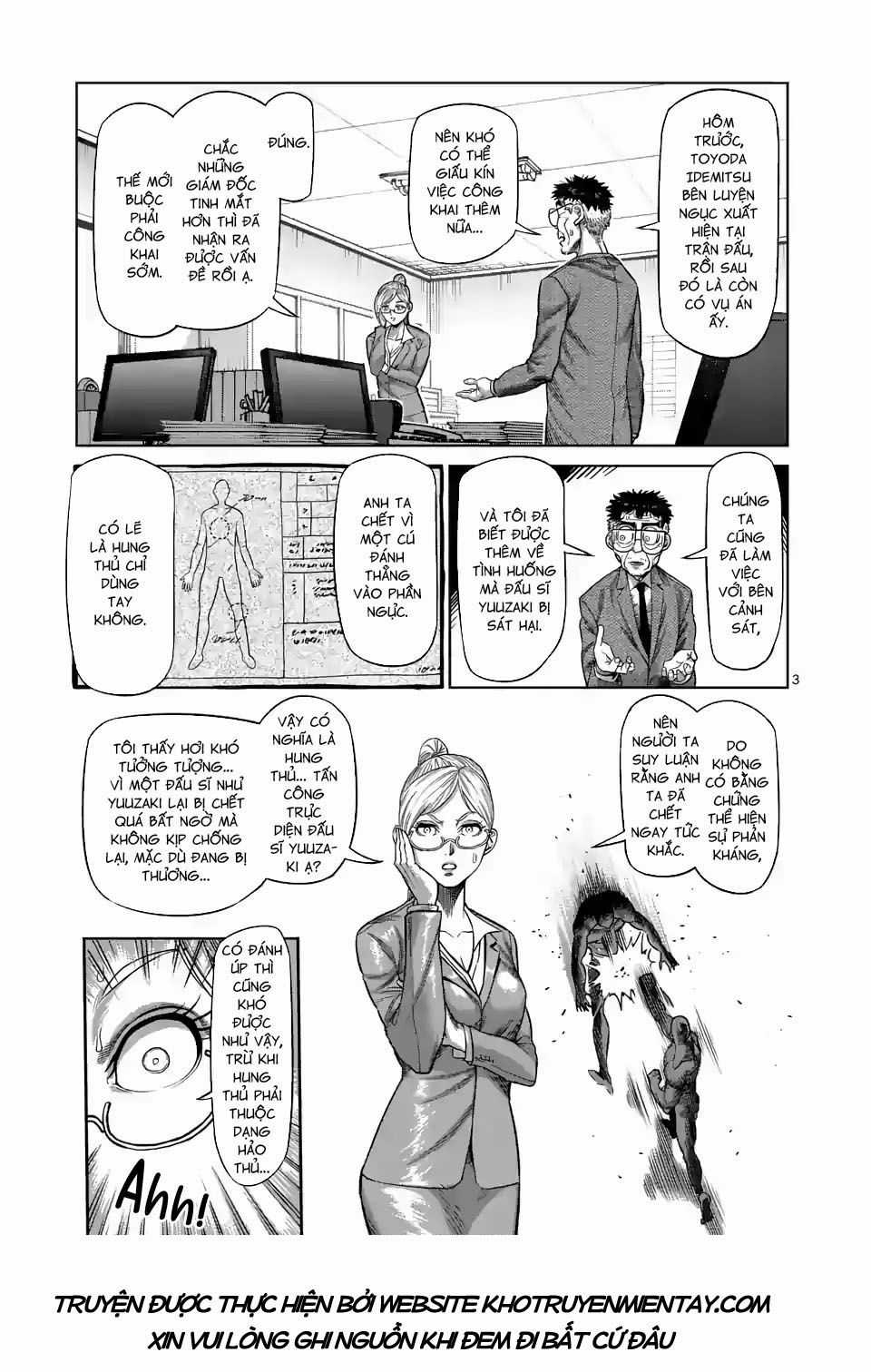 Kengan Ashura Phần 2 Chapter 24 trang 3