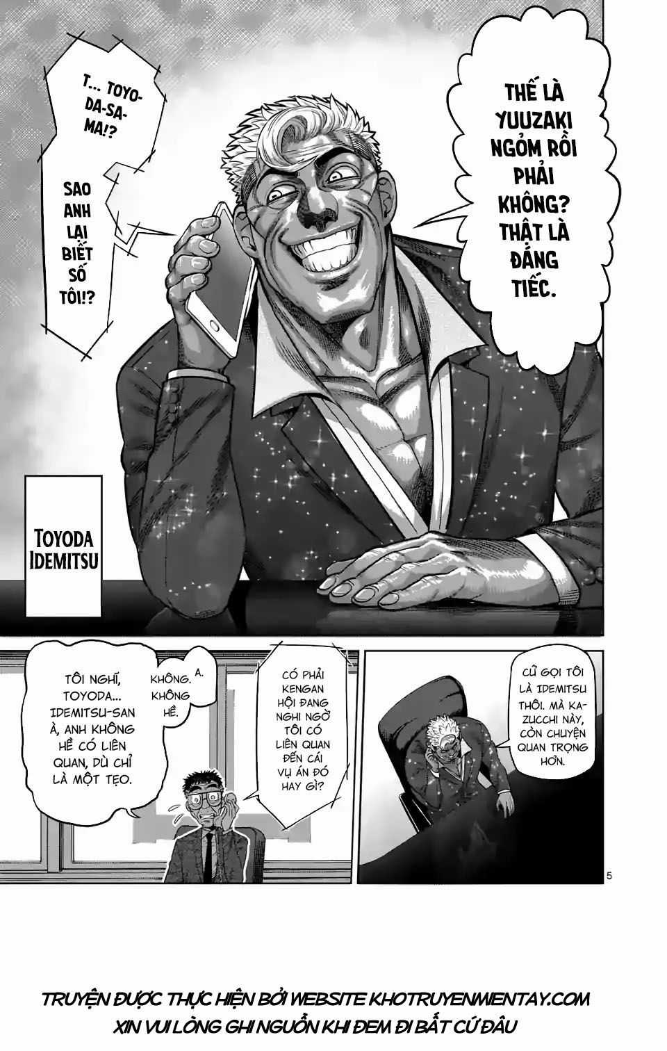 Kengan Ashura Phần 2 Chapter 24 trang 5