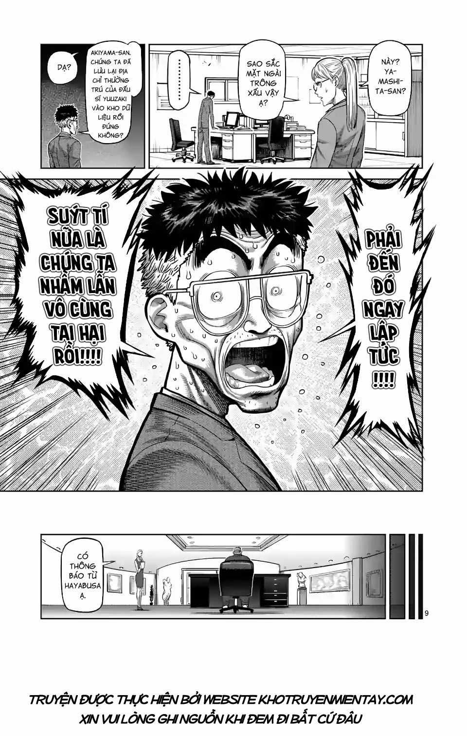 Kengan Ashura Phần 2 Chapter 24 trang 9