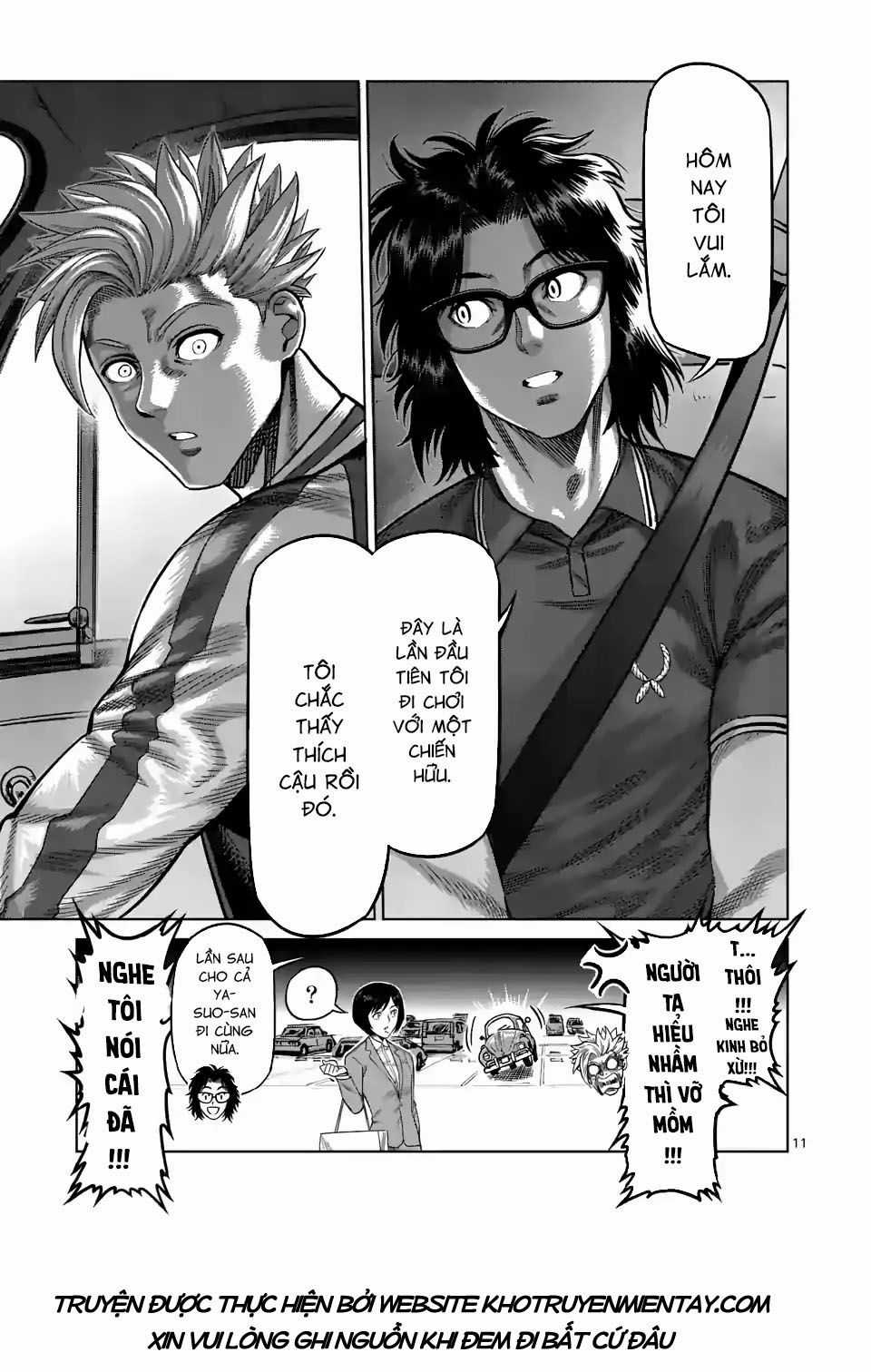 Kengan Ashura Phần 2 Chapter 25 trang 11