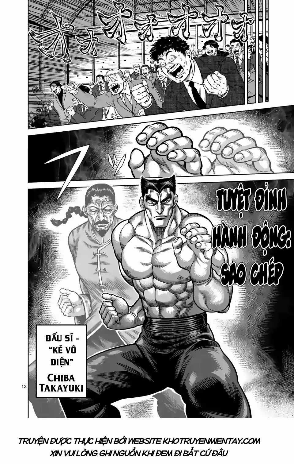 Kengan Ashura Phần 2 Chapter 25 trang 12