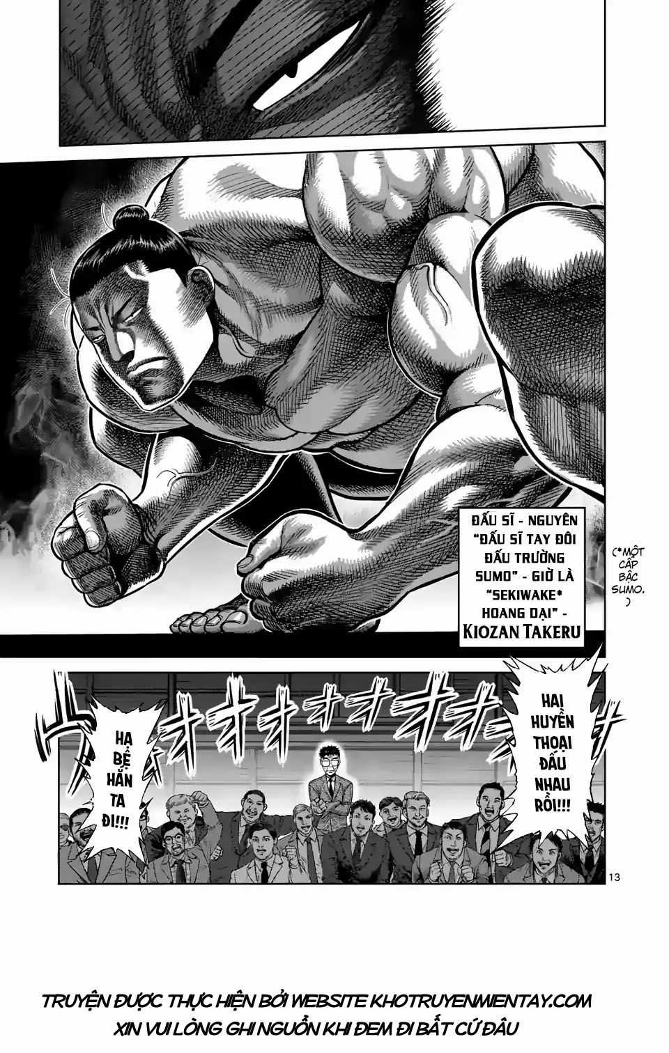 Kengan Ashura Phần 2 Chapter 25 trang 13