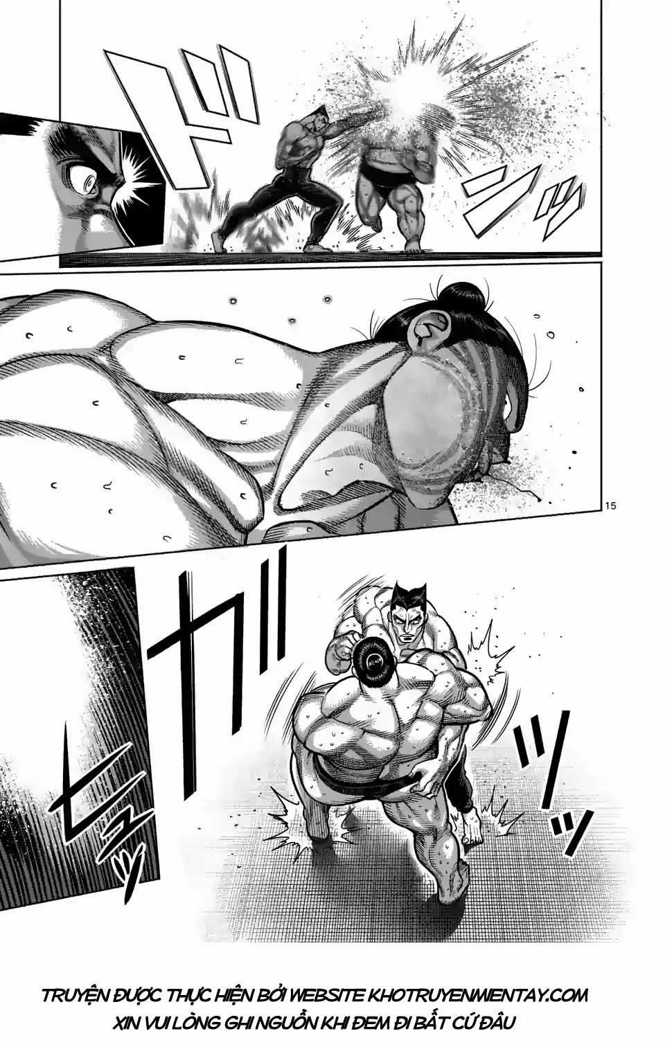 Kengan Ashura Phần 2 Chapter 25 trang 15