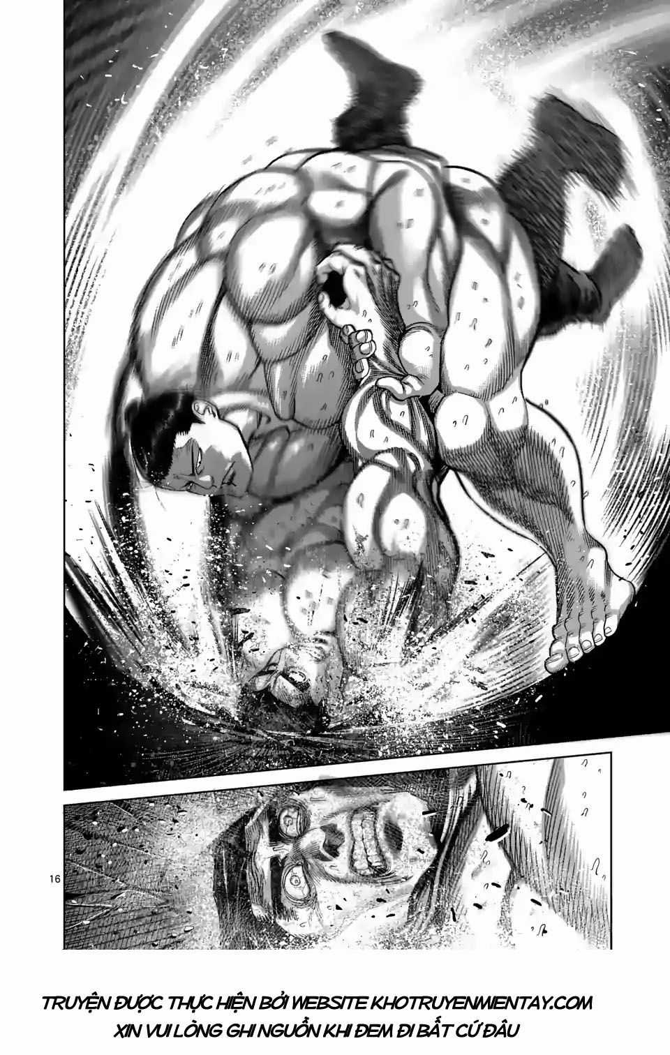 Kengan Ashura Phần 2 Chapter 25 trang 16