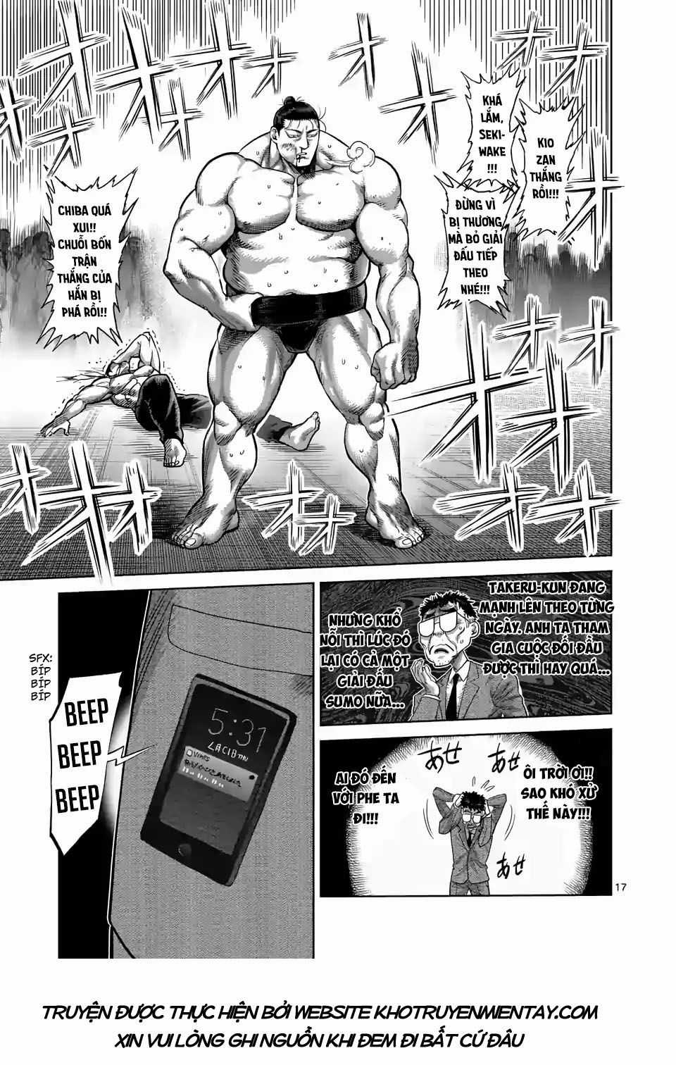 Kengan Ashura Phần 2 Chapter 25 trang 17