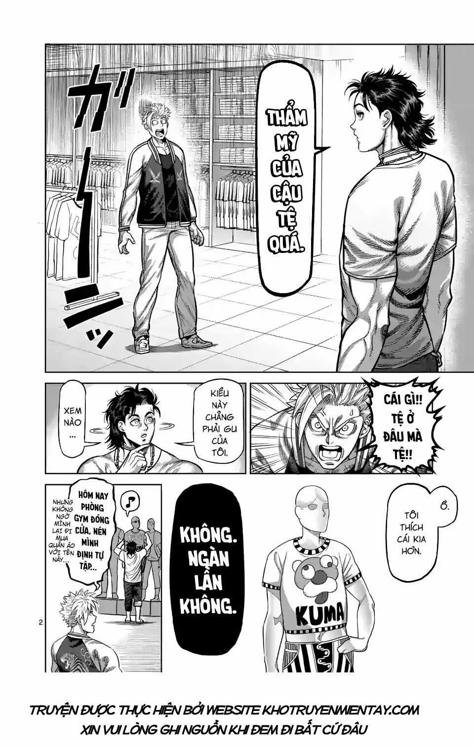 Kengan Ashura Phần 2 Chapter 25 trang 2