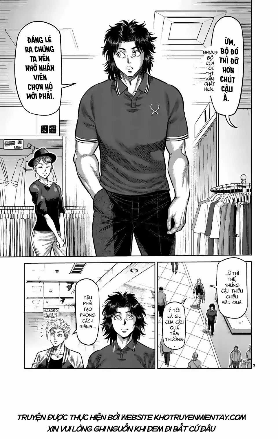 Kengan Ashura Phần 2 Chapter 25 trang 3