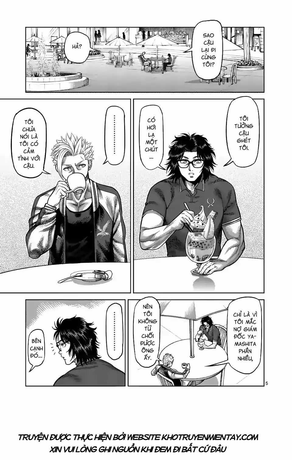 Kengan Ashura Phần 2 Chapter 25 trang 5