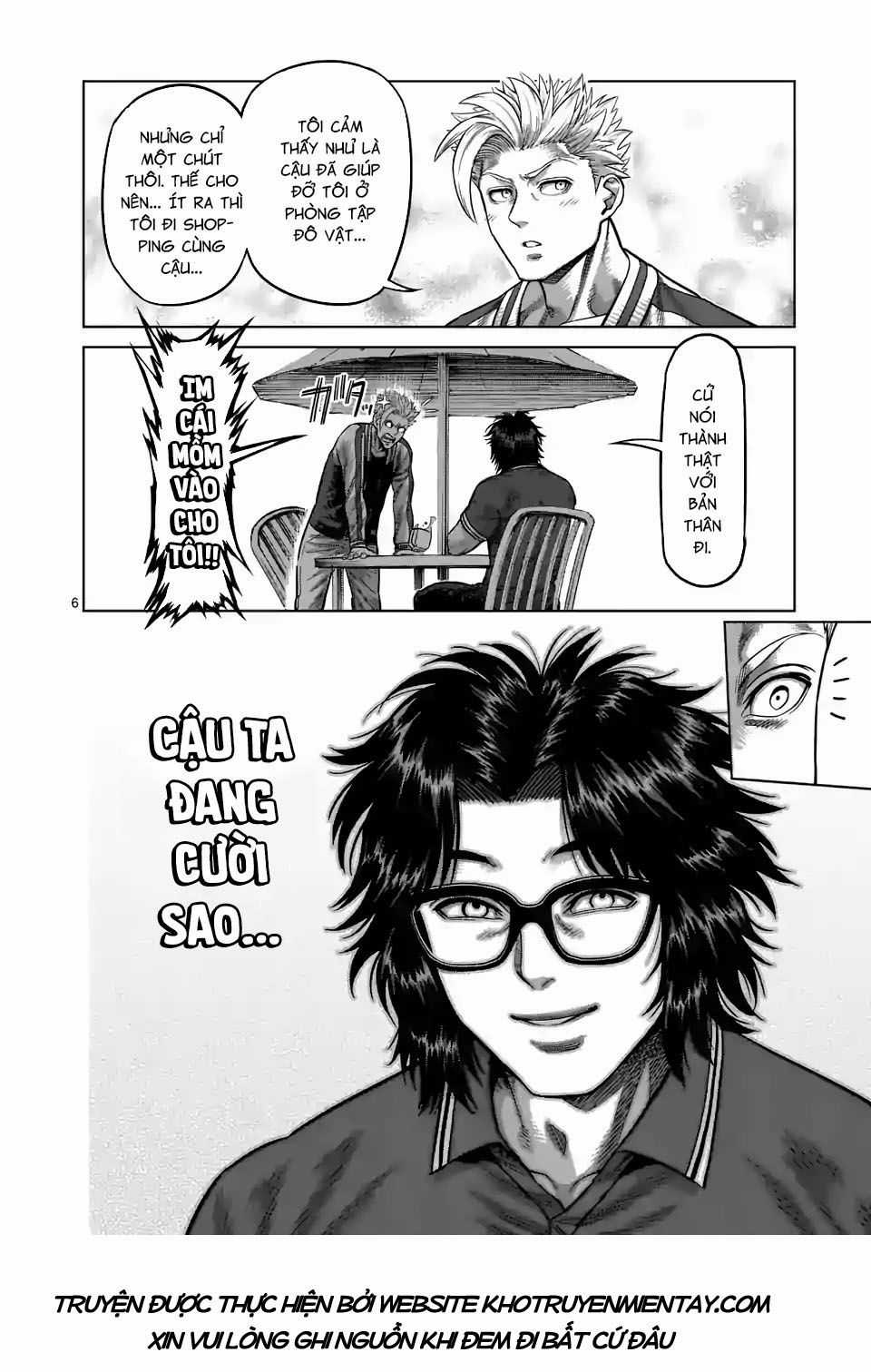 Kengan Ashura Phần 2 Chapter 25 trang 6