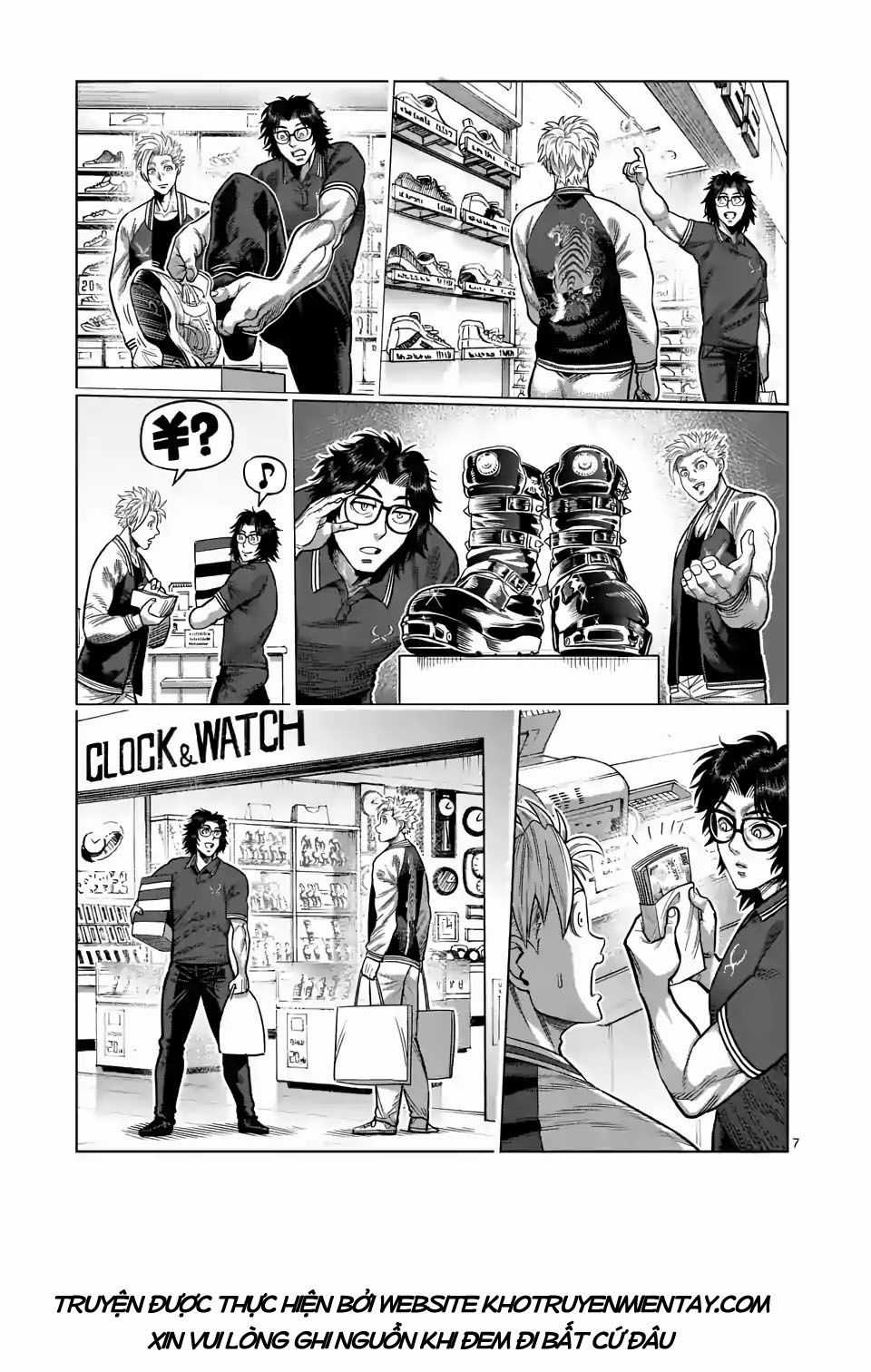 Kengan Ashura Phần 2 Chapter 25 trang 7