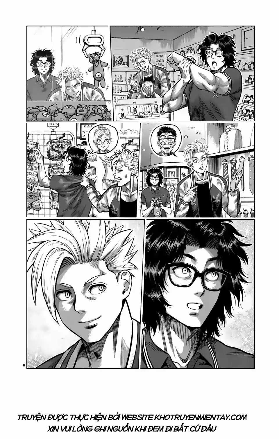 Kengan Ashura Phần 2 Chapter 25 trang 8