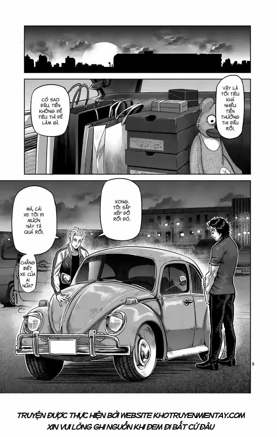 Kengan Ashura Phần 2 Chapter 25 trang 9