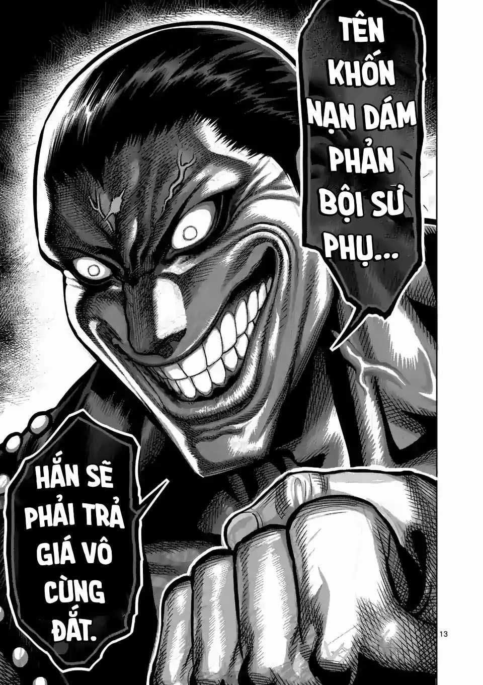 Kengan Ashura Phần 2 Chapter 26 trang 13