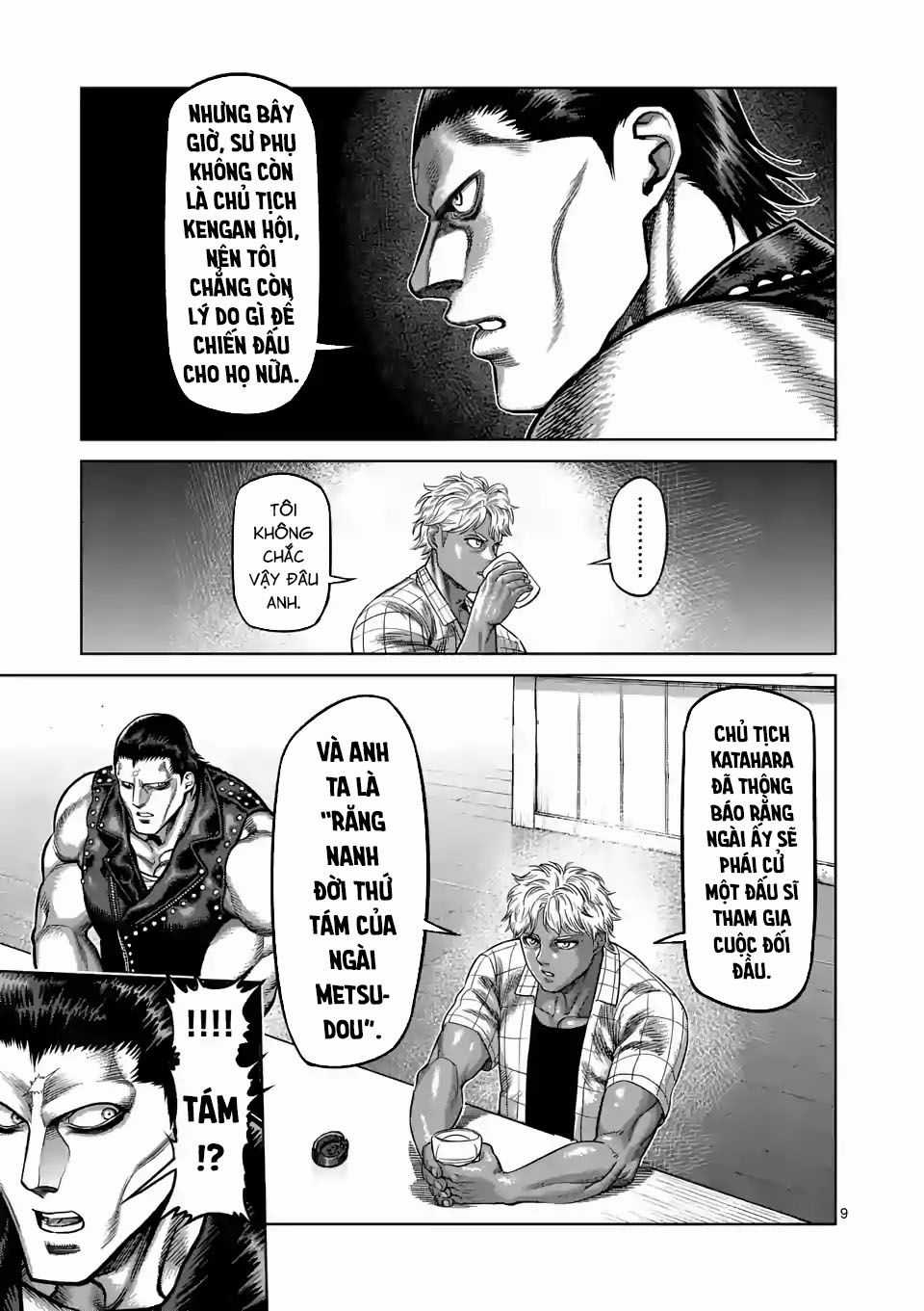 Kengan Ashura Phần 2 Chapter 26 trang 9