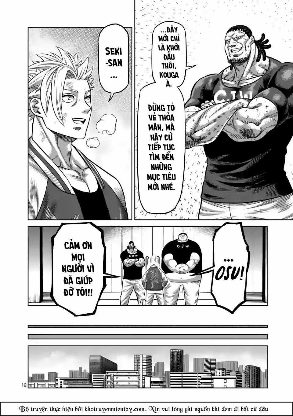 Kengan Ashura Phần 2 Chapter 27 trang 12
