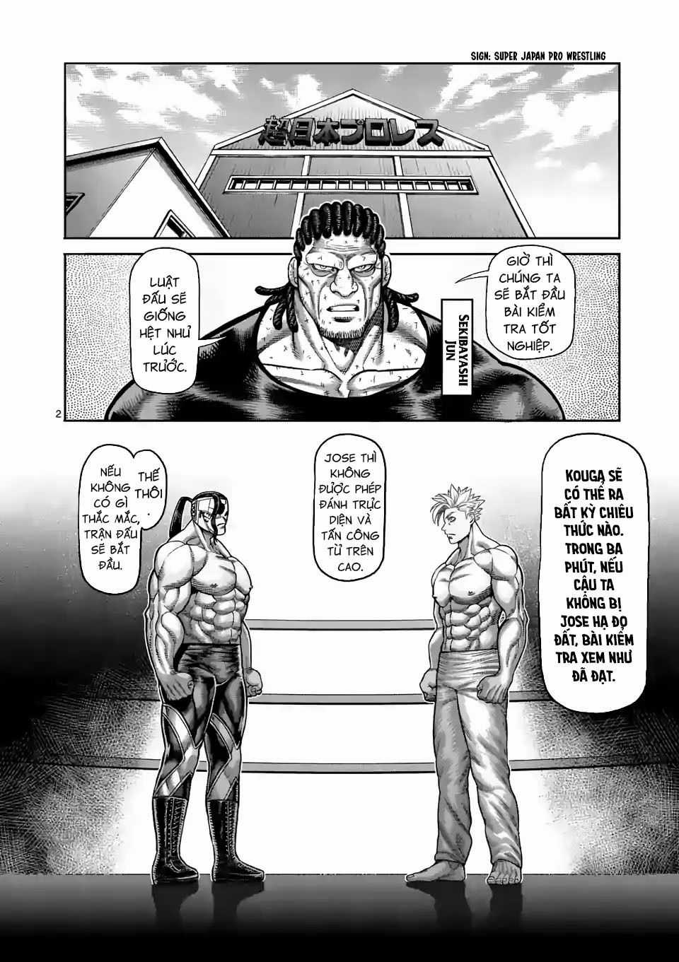 Kengan Ashura Phần 2 Chapter 27 trang 2