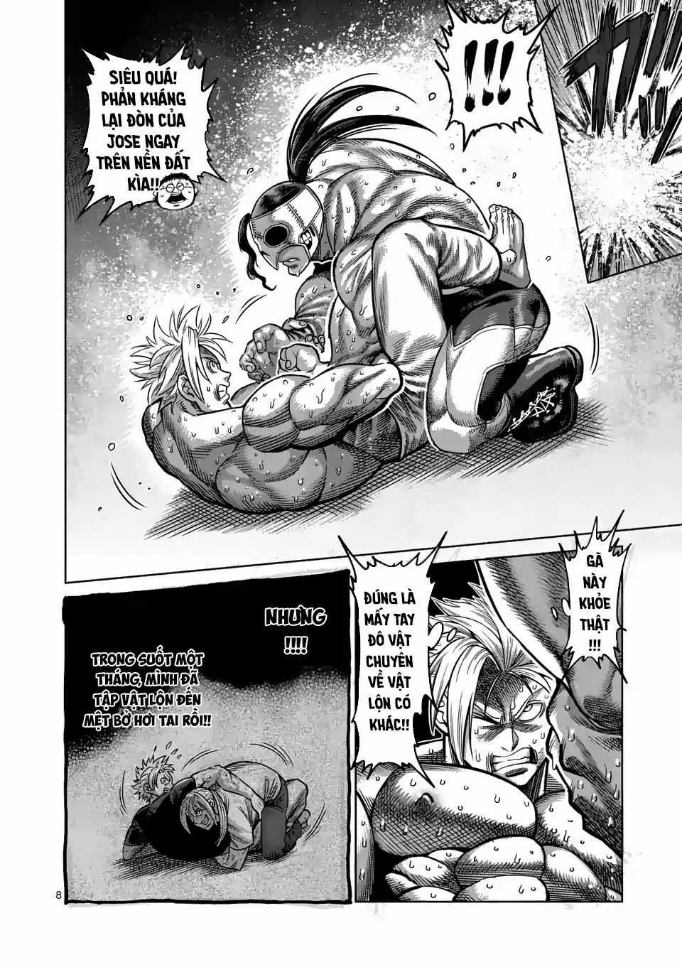 Kengan Ashura Phần 2 Chapter 27 trang 8